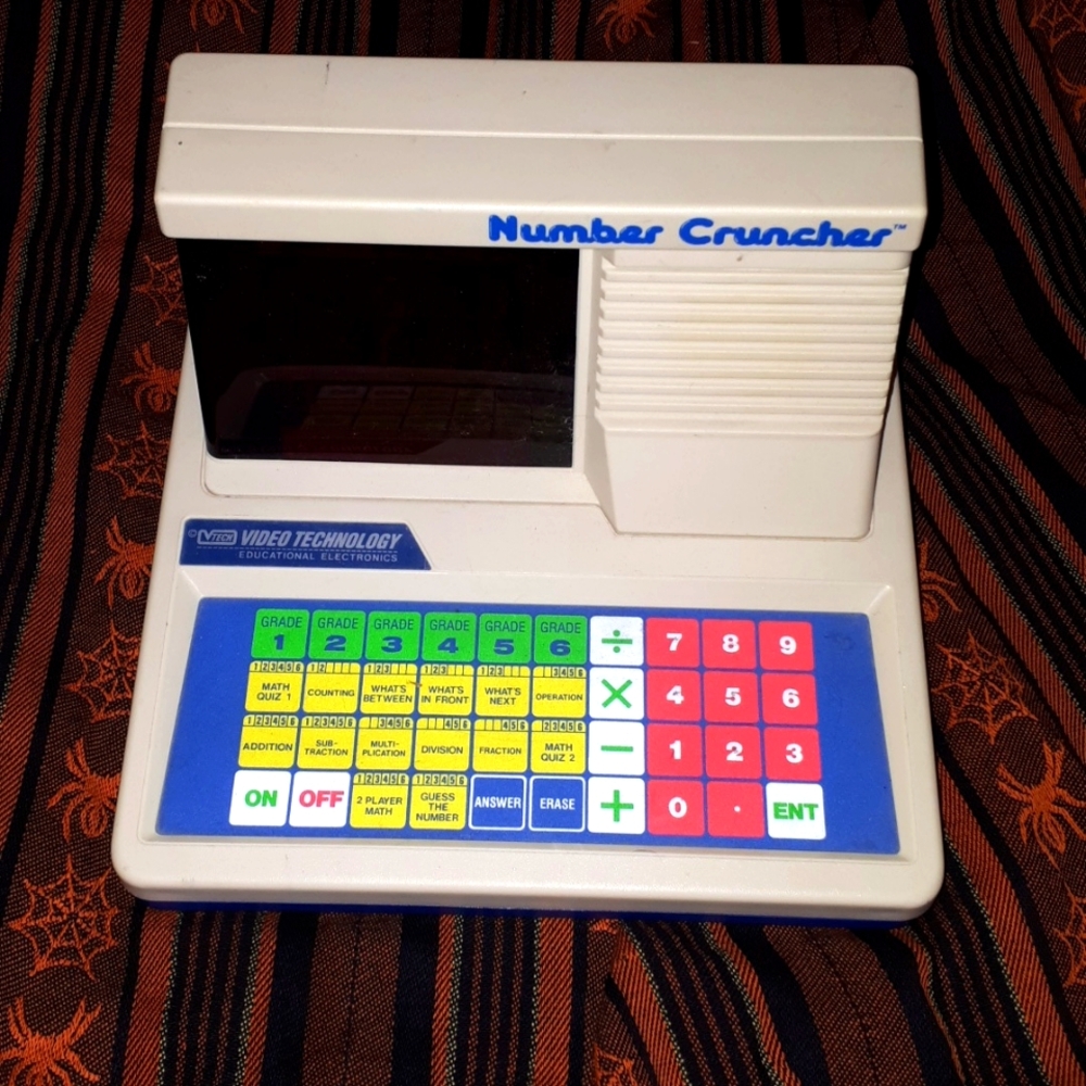 Vintage Number Cruncher from VTECH